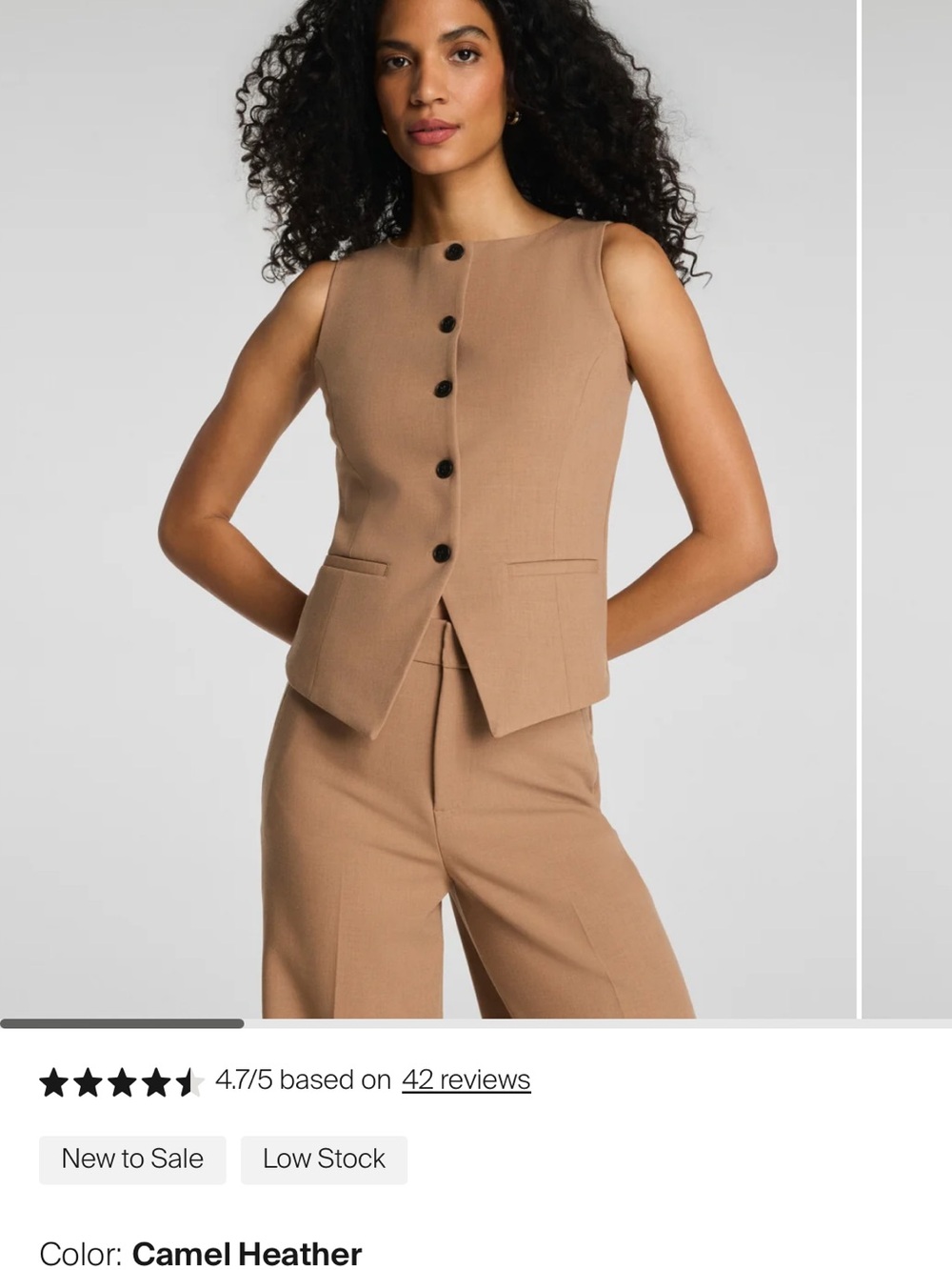 Spanx Well Suited Tailored Vest